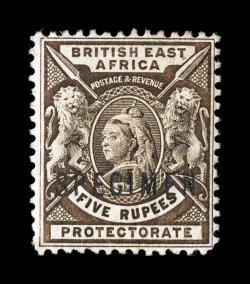 S.G. 65s-79s, 1896 12a-5R Queen Victoria, with overprinted Specimen cplt., strong colors, o.g., h.r.s, a couple values with light toned spots on reverse, fine set (Scott
72S-87S).